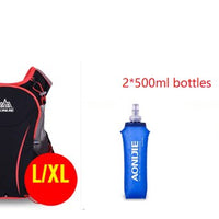Bag LXL 2pcs 500ml BTL Running Water Bag Backpack Sports Vest