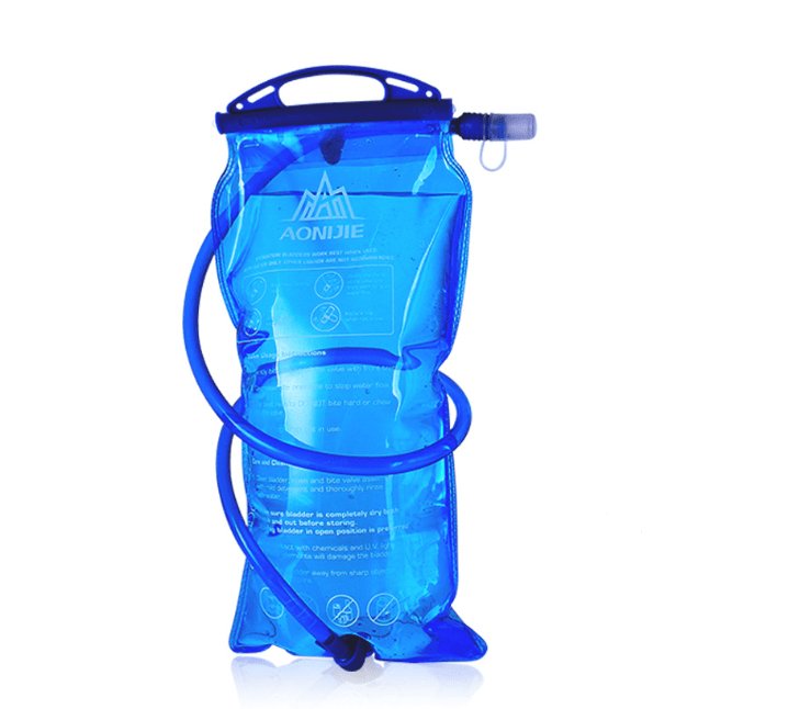Blue 1L Running Water Bag Backpack Sports Vest