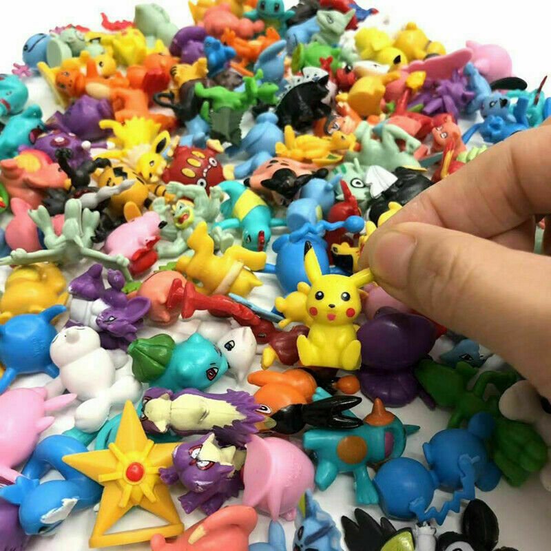 Pokemon Toy Set: 24/144 Pieces of Action Figures, Anime Dolls - Perfect Kids' Party or Christmas Gift