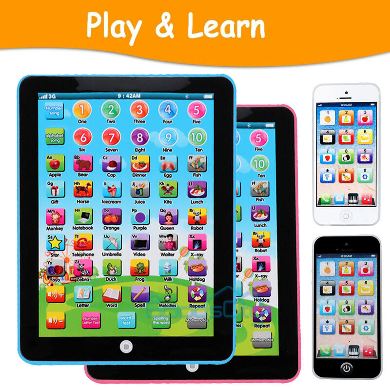 2024 NEW Educational Learning Toy iPad for Kids & Toddlers Ages 2-7