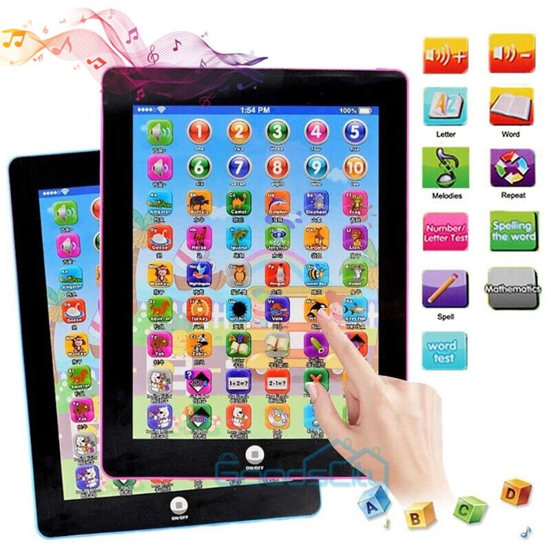 2024 NEW Educational Learning Toy iPad for Kids & Toddlers Ages 2-7