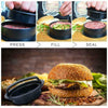 Non-Stick Stuffed Burger Press & Hamburger Patty Maker Mold - Perfect for Beef Sliders & BBQ