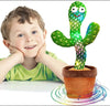 Dancing Cactus Plush Toy: Electronic Singing & Recording Fun Gift for All Ages