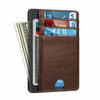 Minimalist Men's Wallet with RFID Protection and Coin Pocket