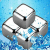 Stainless Steel Whiskey Chillers - Reusable Ice Cubes for Drinks