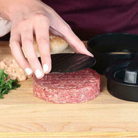 Non-Stick Stuffed Burger Press & Hamburger Patty Maker Mold - Perfect for Beef Sliders & BBQ