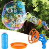 Dino Double Bubble Machine with Free Bubble Solution - Perfect Outdoor Toy!