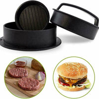 Non-Stick Stuffed Burger Press & Hamburger Patty Maker Mold - Perfect for Beef Sliders & BBQ
