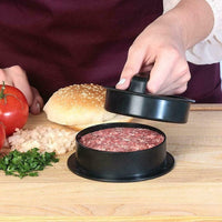 Non-Stick Stuffed Burger Press & Hamburger Patty Maker Mold - Perfect for Beef Sliders & BBQ