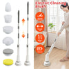 Cordless Electric Spin Scrubber with Handle & 6 Replaceable Heads