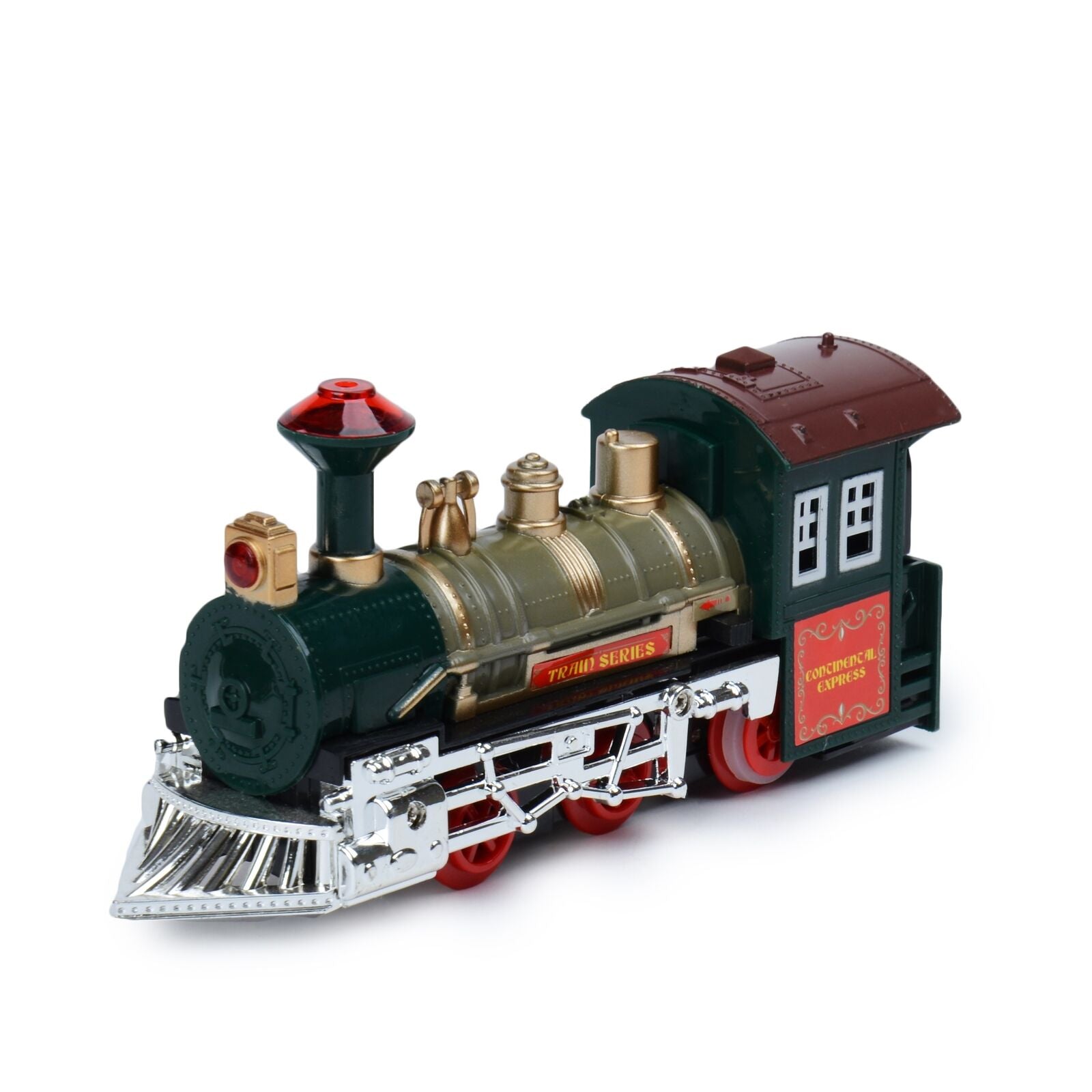 Luxury Electric Christmas Train Set with Lights & Sound