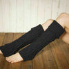 Women's Ribbed Crochet Knit Leg Warmers - Knee High Wool Boot Socks for Winter