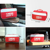 Portable Auto Emergency Kit - Complete Car Tool Bag & Vehicle Safety Set for Roadside Assistance