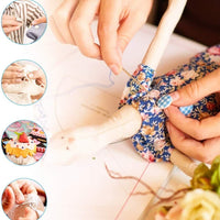 172-Piece Complete Sewing Kit - Includes Thread, Needles, Scissors, Tape Measure, Thimble & Threader - Perfect for Home & Travel