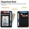 Minimalist Men's Wallet with RFID Protection and Coin Pocket