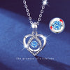 S925 Beating Heart-shaped Necklace for Women - Luxury Rhinestone Jewelry Gift for Valentine’s Day