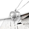 S925 Sterling Silver Mother and Child Love Heart  Necklace Mother's Day gift