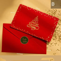 Style B Send Warm Wishes with a Small Christmas Greeting Card Thanksgiving Blessings