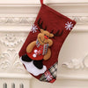 Set of 5 Christmas Stockings: Santa Candy Gift Socks for Tree Decor - Mix & Match Festive Hanging Ornaments  ebasketonline   