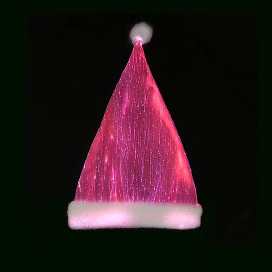 Shine Bright with the Adult Pink Sequin Santa Christmas Hat Christmas CJ   