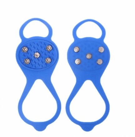 Silicone Climbing Non-Slip Shoe Grip Accessories CJ Blue L