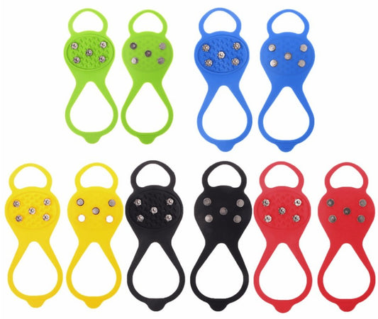 Silicone Climbing Non-Slip Shoe Grip Accessories CJ Blue S  