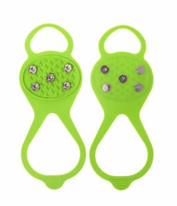 Silicone Climbing Non-Slip Shoe Grip Accessories CJ Green L  