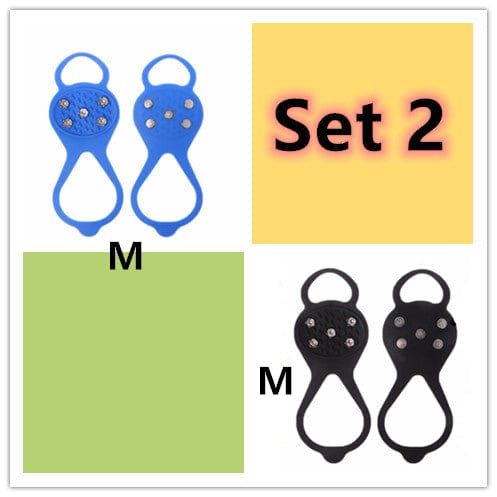 Set 2 Silicone Climbing Non-Slip Shoe Grip