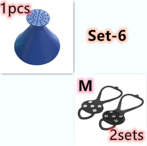 Set 6 Silicone Climbing Non-Slip Shoe Grip