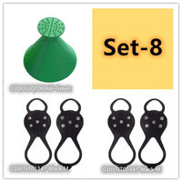 Set 8 Silicone Climbing Non-Slip Shoe Grip