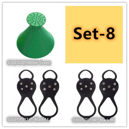 Set 8 Silicone Climbing Non-Slip Shoe Grip