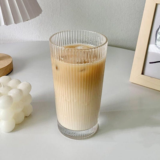 Simple Straw Vertical Grain Glass Accessories CJ 1 Style