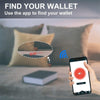 Smart LB Wallet - Trackable Anti-Lost Bluetooth Wallet with Intelligent Tracker Finder, Position Locator via Phone GPS, Bifold Genuine Cowhide Leather, Minimalist Credit Card Holder  ebasketonline   
