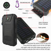 Solar Power on the Go: 10,000mAh Dual USB Portable Solar Battery Charger and Phone Power Bank