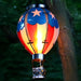Solar-Powered Outdoor Hot Air Balloon Lantern for Festive Christmas Decoration