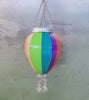 Rainbow Solar-Powered Outdoor Hot Air Balloon Lantern for Festive Christmas Decoration