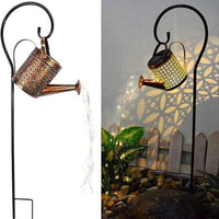 Solar Watering Kettle Can Garden Light