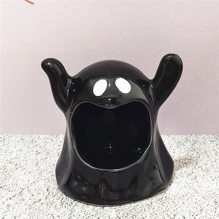 Black Ghost Special Halloween Ghost Festival Ceramic Craft Ornaments