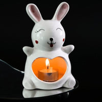 Long Ear Thin Rabbit Special Halloween Ghost Festival Ceramic Craft Ornaments