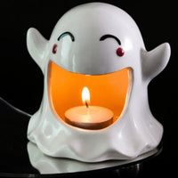 Smiley Face Ghost Special Halloween Ghost Festival Ceramic Craft Ornaments