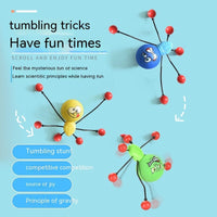 Spider Climbing Wall Flip Bucket - Fun Decompression Sticky Toy