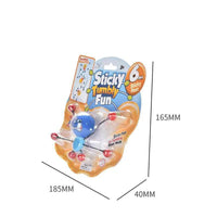Spider Climbing Wall Flip Bucket - Fun Decompression Sticky Toy