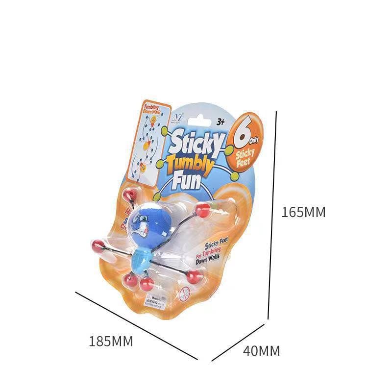 Spider Climbing Wall Flip Bucket - Fun Decompression Sticky Toy