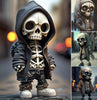 Spooky Halloween Decor: Cool Skeleton Doll Figurines