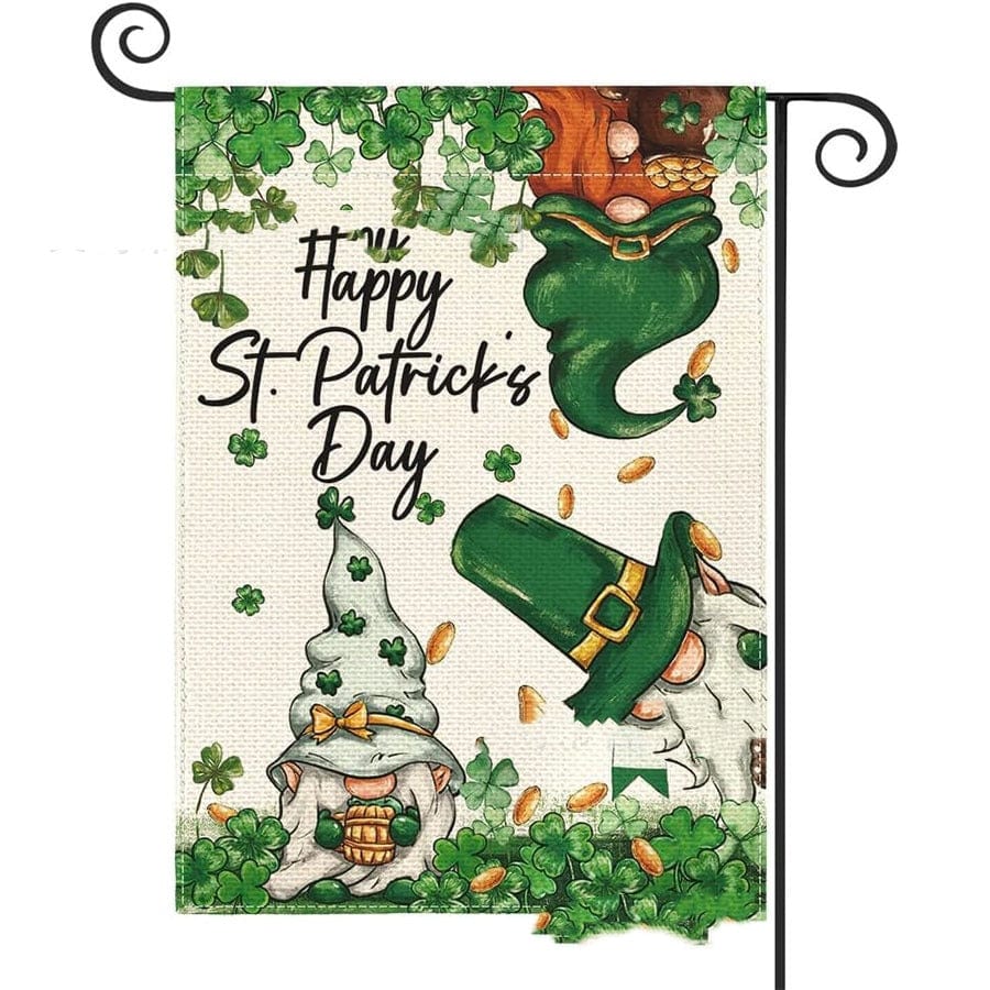 St. Patrick's Garden Banner Decoration Accessories CJ   