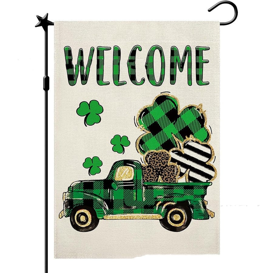 St. Patrick's Garden Banner Decoration Accessories CJ Style 7  