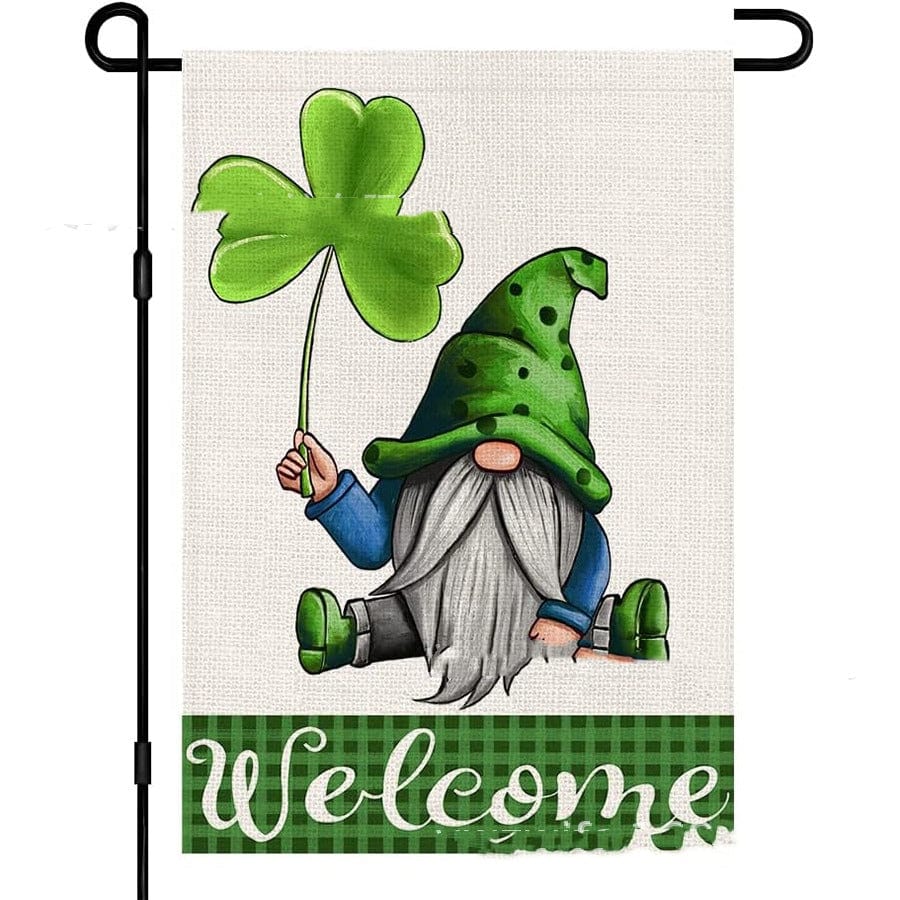 St. Patrick's Garden Banner Decoration Accessories CJ Style 8  