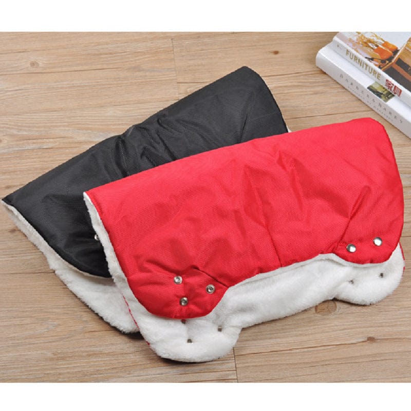 Stroller Windproof Plush Warm Gloves Accessories CJ   