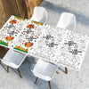 Thanksgiving Coloring Tablecloth, Disposible Paper Table Cloth for Kids Activities at Home or School - 118