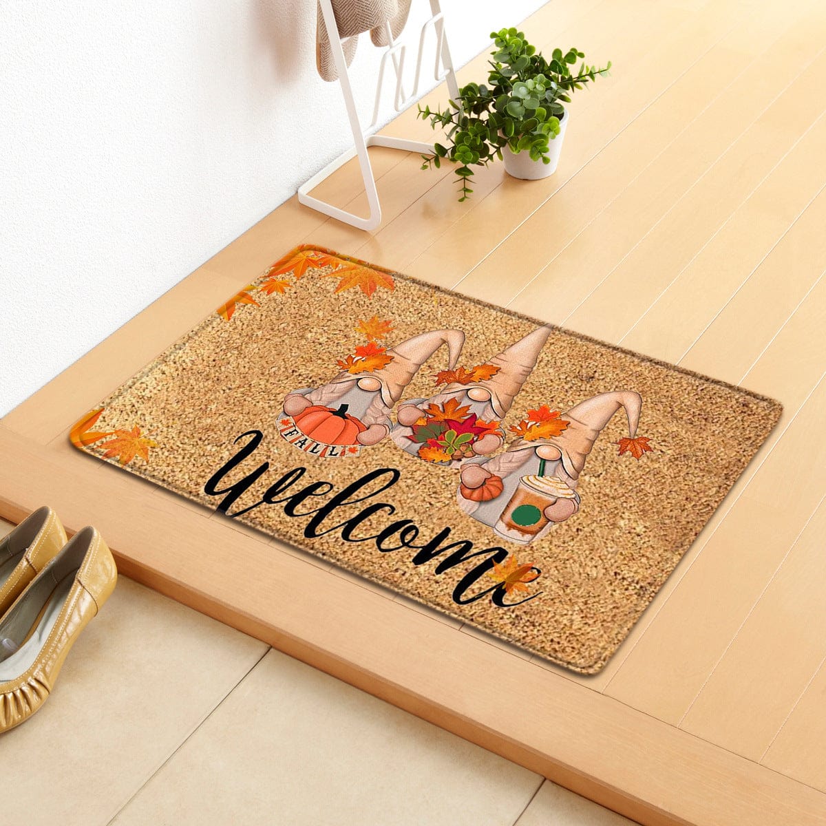 Thanksgiving Dwarf Pattern Floor Rug: A Cozy and Skid-Resistant Home Accent Gifts CJ Welcome 40X60 